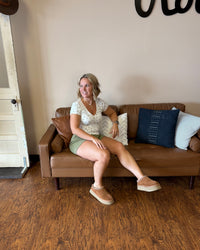 Z Supply Horizon Rib Shorts in Fern