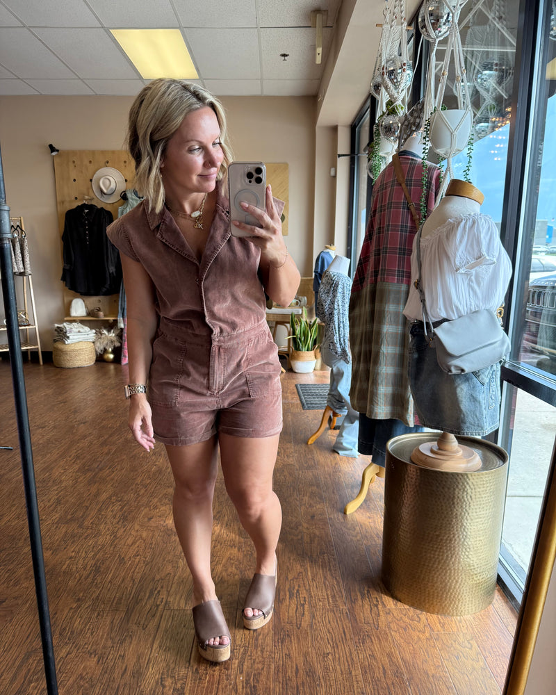 Sadie & Sage Get Like This Romper