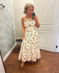 Sadie & Sage Voila Tiered Lace Maxi Dress