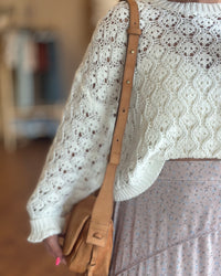 Pointelle Knit Sweater