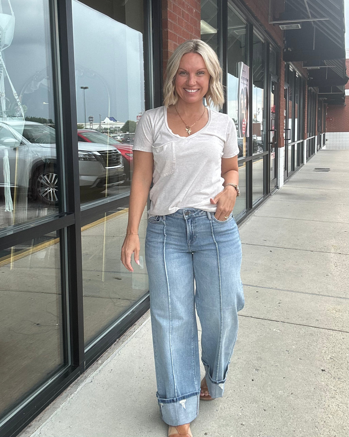 Nori Squared Extra Wide Leg Jeans