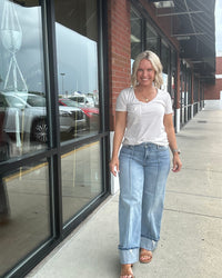 Nori Squared Extra Wide Leg Jeans