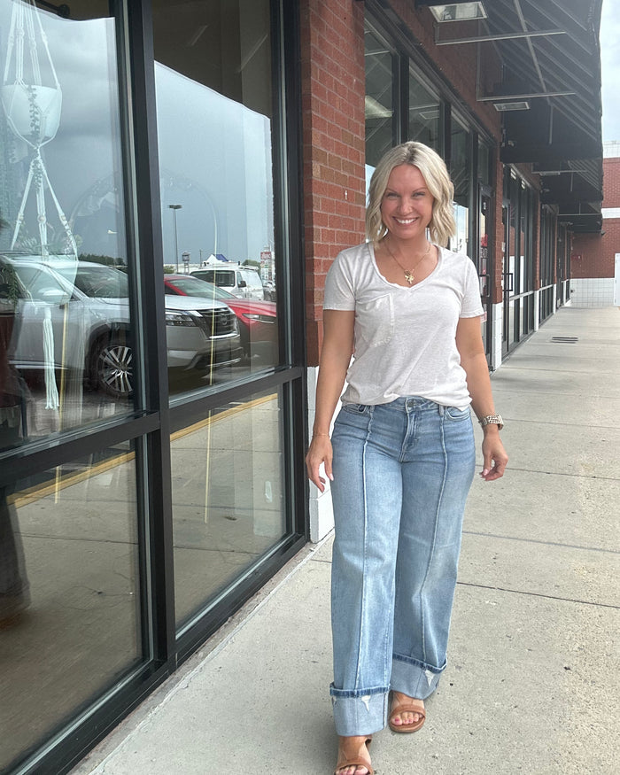 Nori Squared Extra Wide Leg Jeans