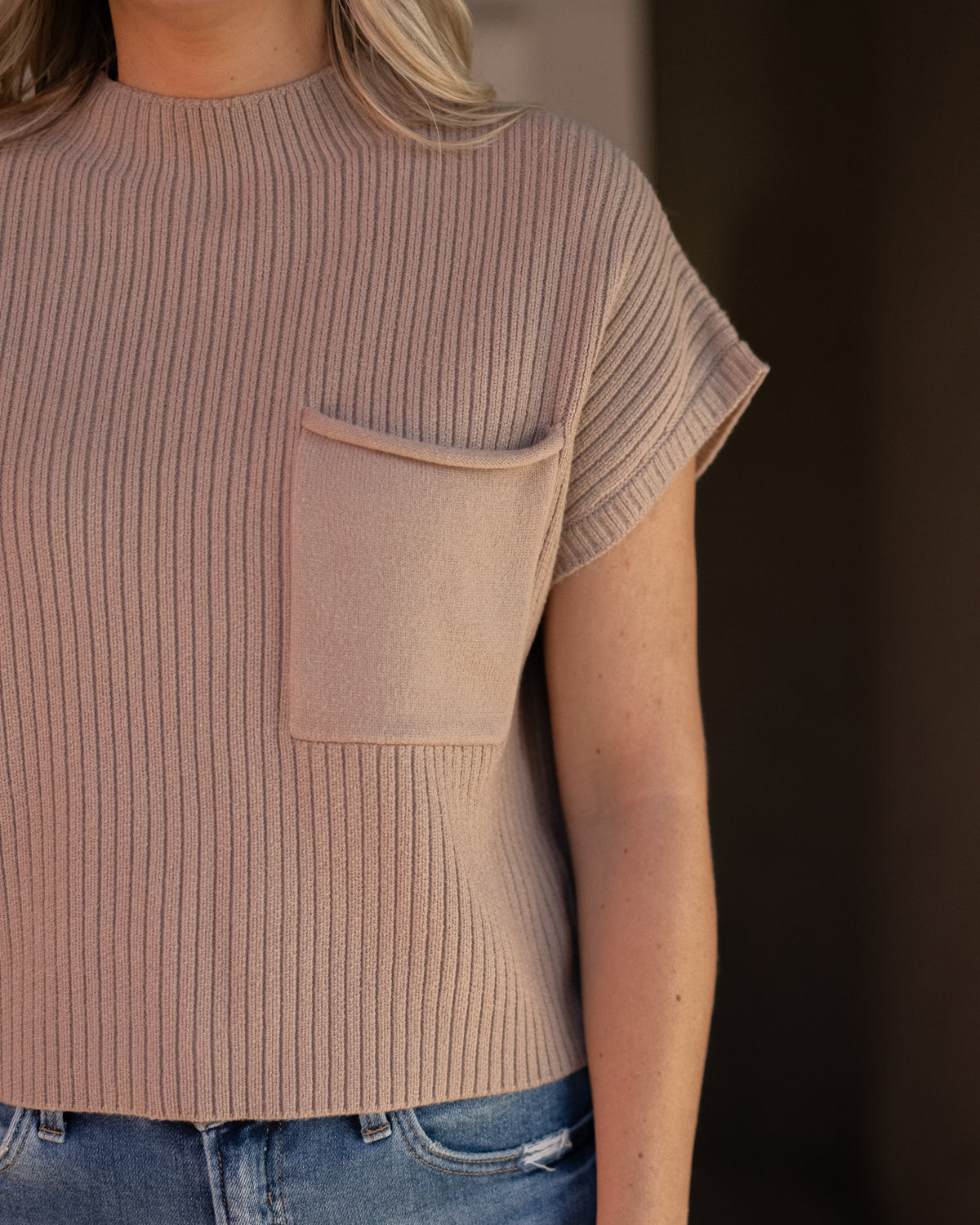Soft + Sweet Pocket Top