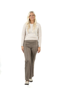 Sadie & Sage Lulu Embroidered Daisy Sweater