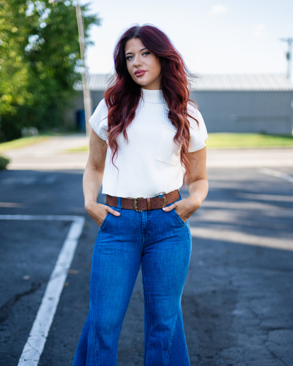Soft + Sweet Pocket Top