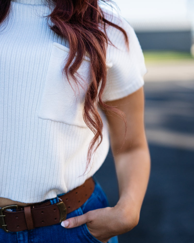 Soft + Sweet Pocket Top