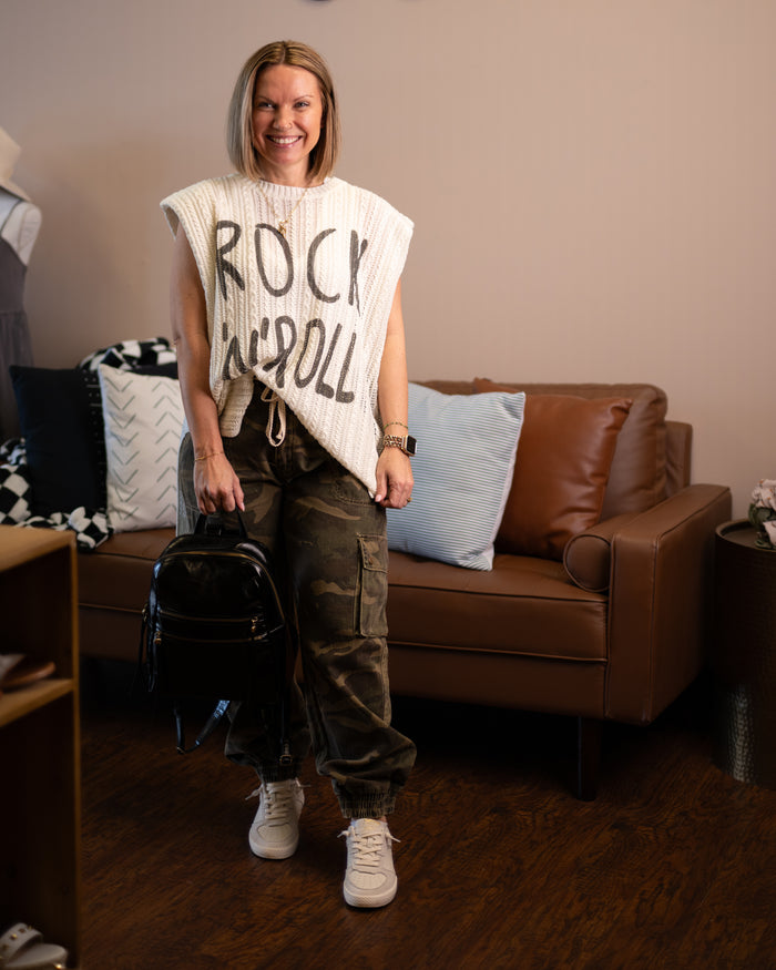 Rock n Roll Sweater Tank