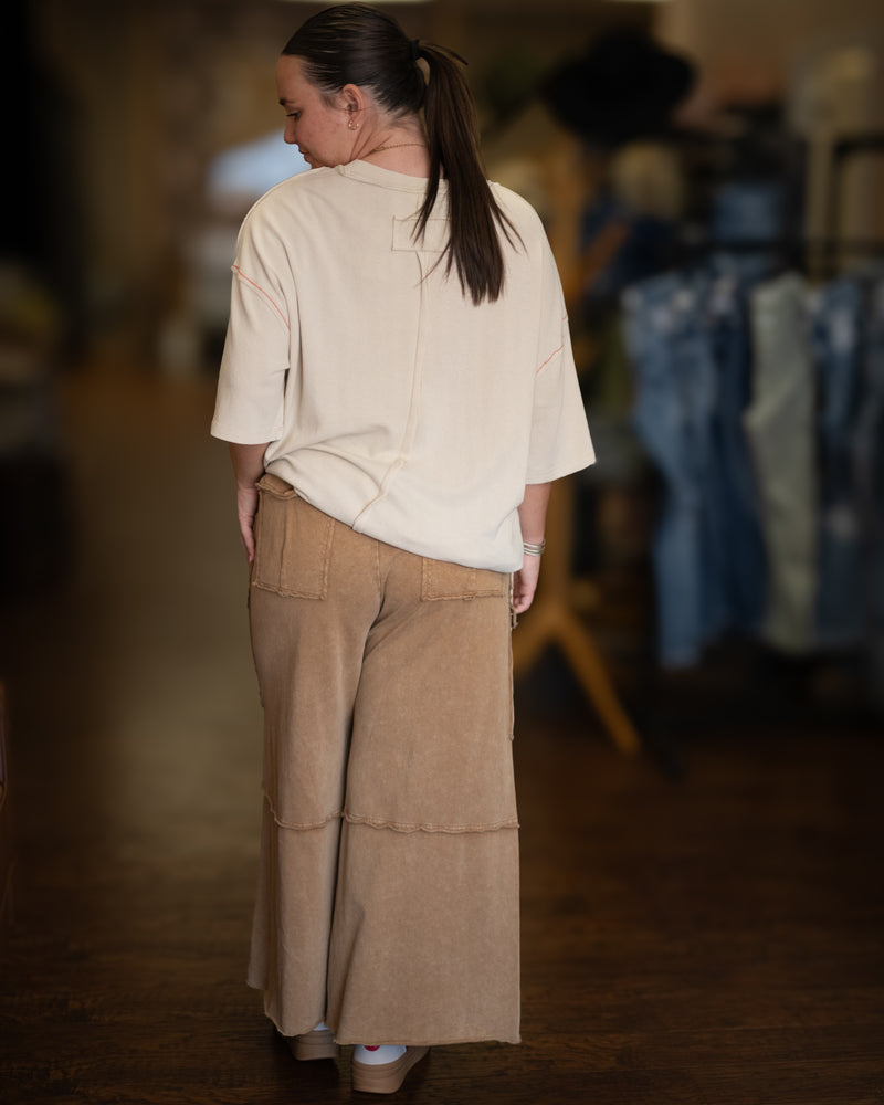 Straight to the Heart of It Oversized Tee