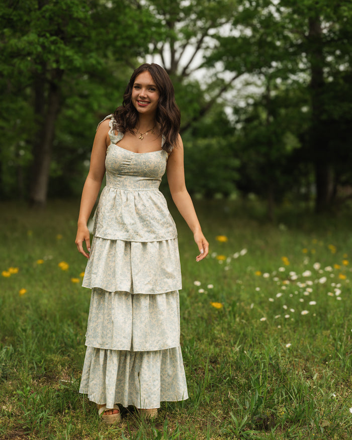 Field of Flowers Maxi Dress