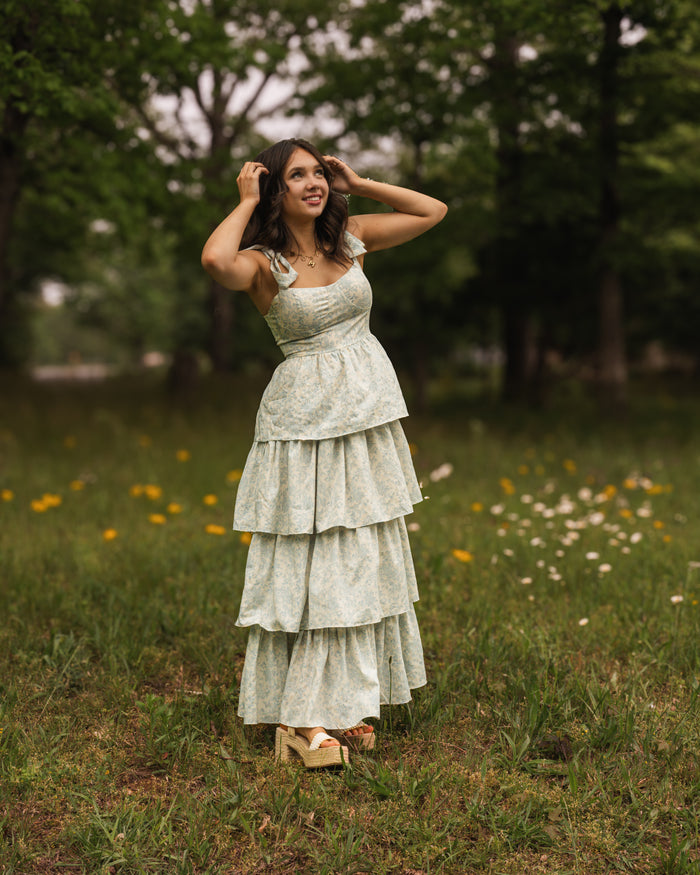 Field of Flowers Maxi Dress