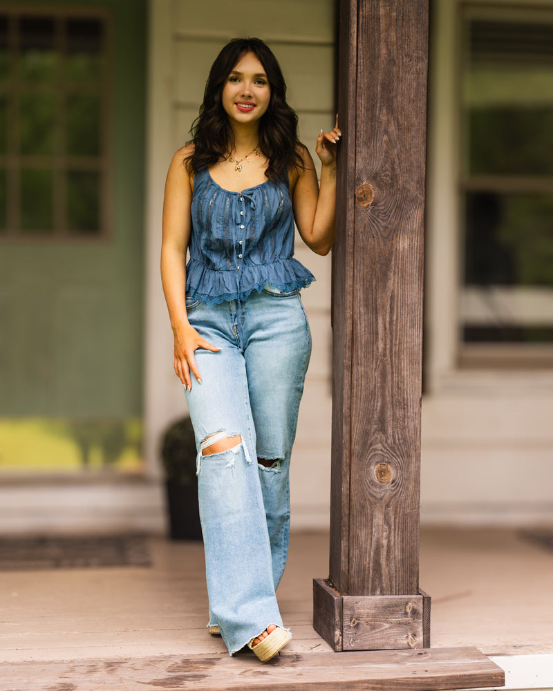 The Wide Awake Wide Leg Jean