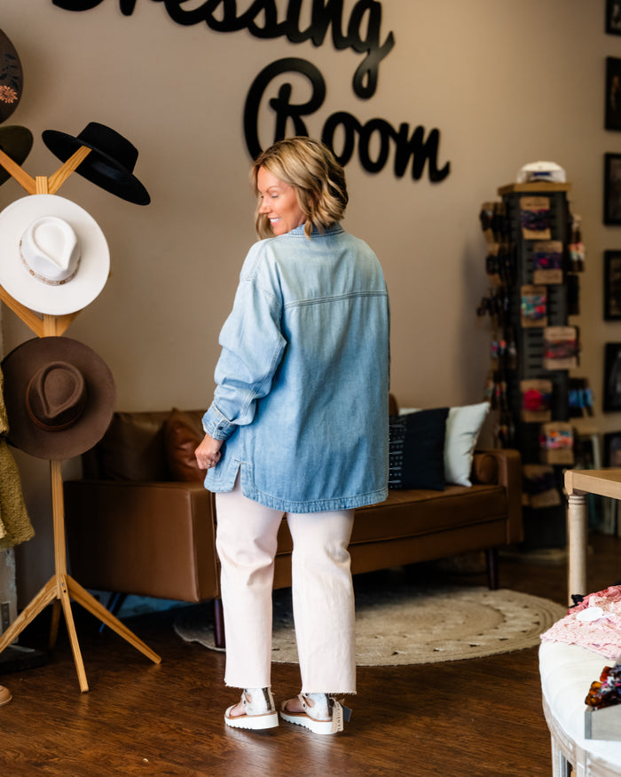 Pale Dogwood High Rise Jeans
