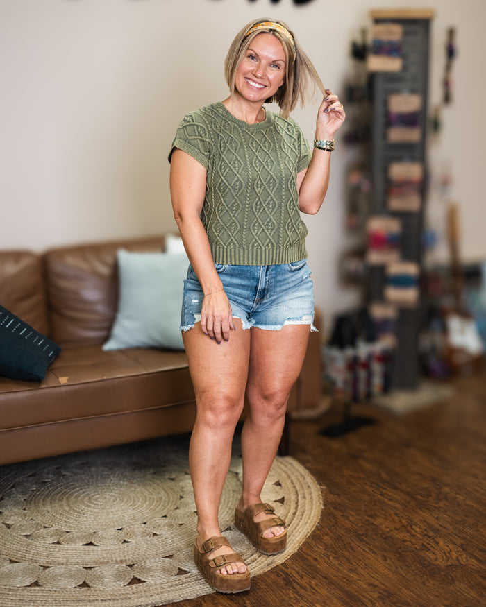 The Run Around Denim Shorts