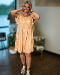 Peachy Keen Mini Dress