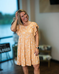 Peachy Keen Mini Dress