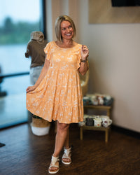 Peachy Keen Mini Dress