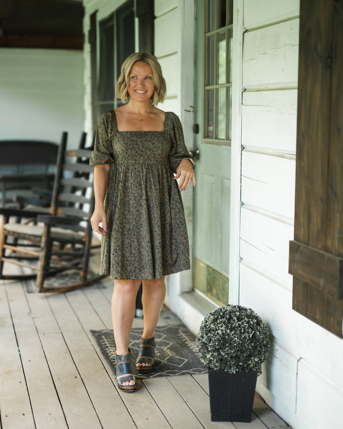 Midnight Moss Dress