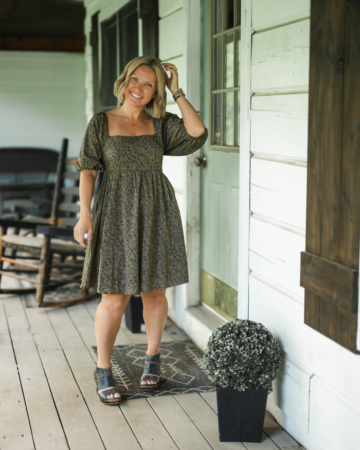 Midnight Moss Dress