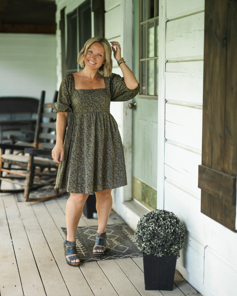 Midnight Moss Dress