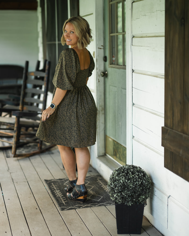 Midnight Moss Dress