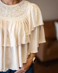 Free People Rose Party Tee