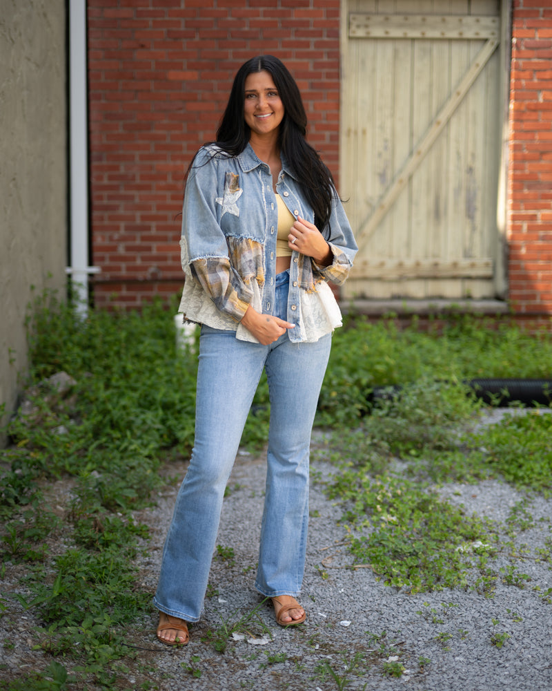 Golden Hour Denim Jacket