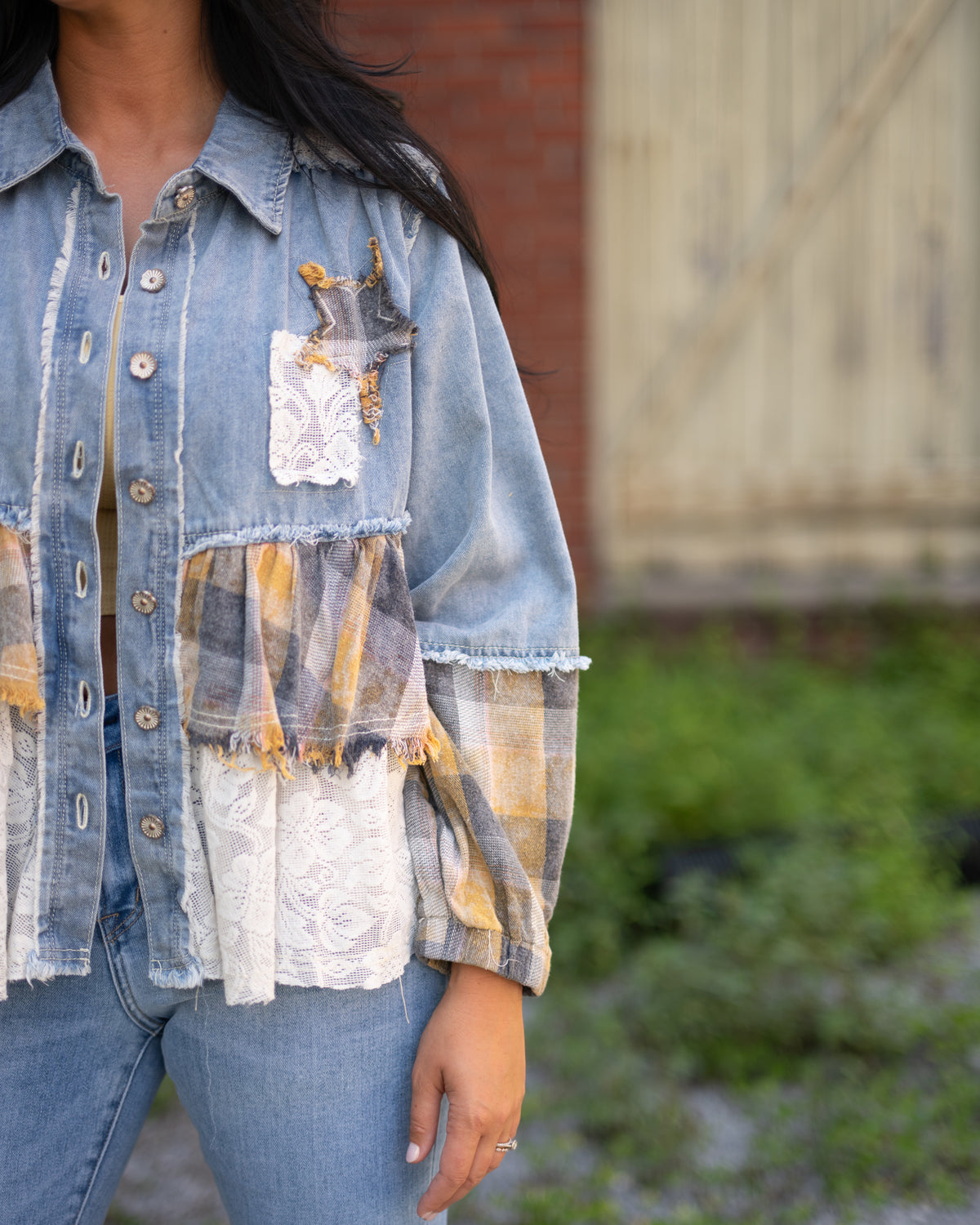 Golden Hour Denim Jacket