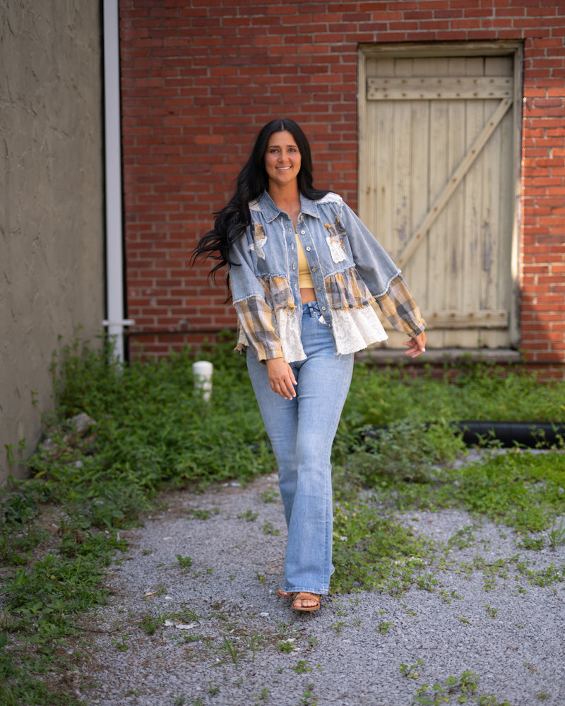 Golden Hour Denim Jacket