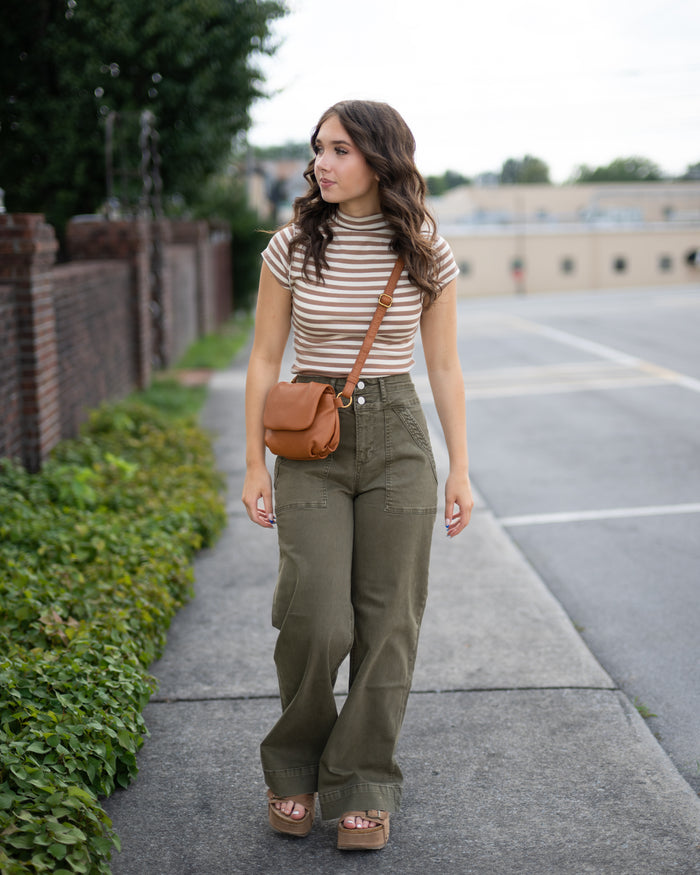 Free People Lola Stripe Tee