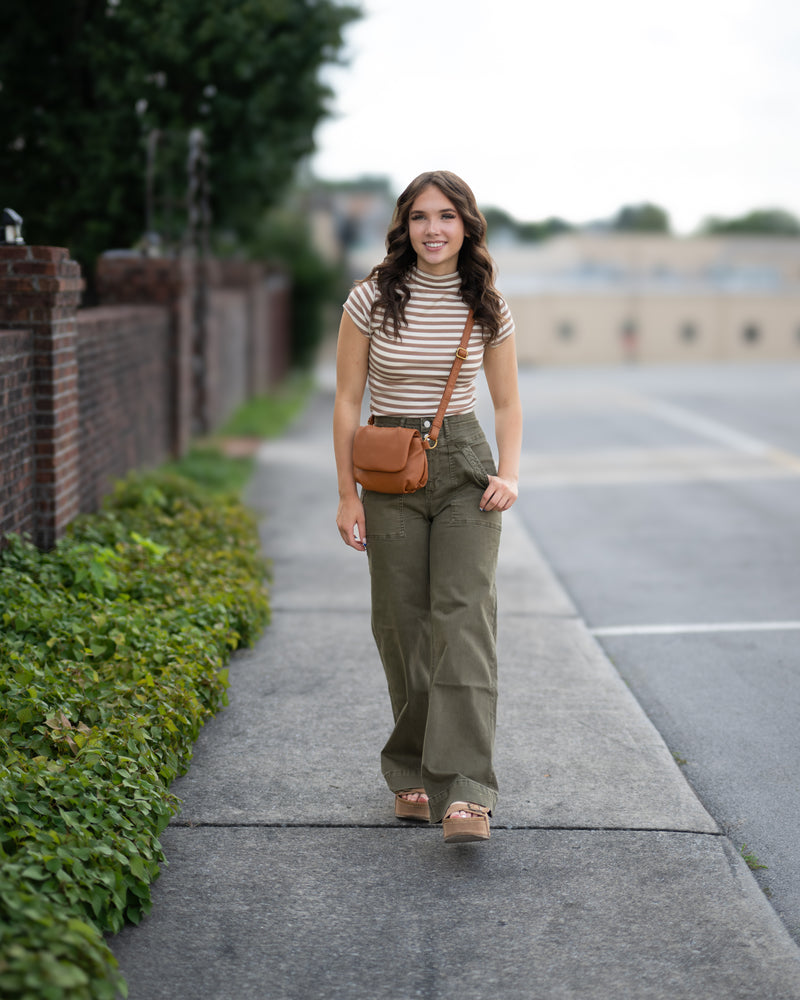 Free People Lola Stripe Tee