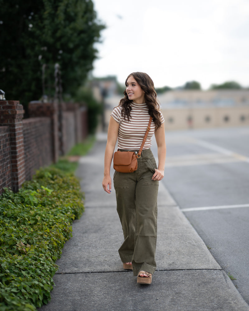 Free People Lola Stripe Tee