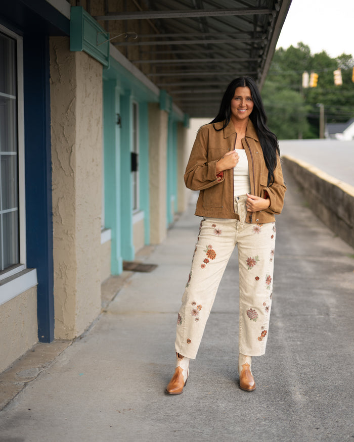 Free People Blair Vegan Suede Jacket