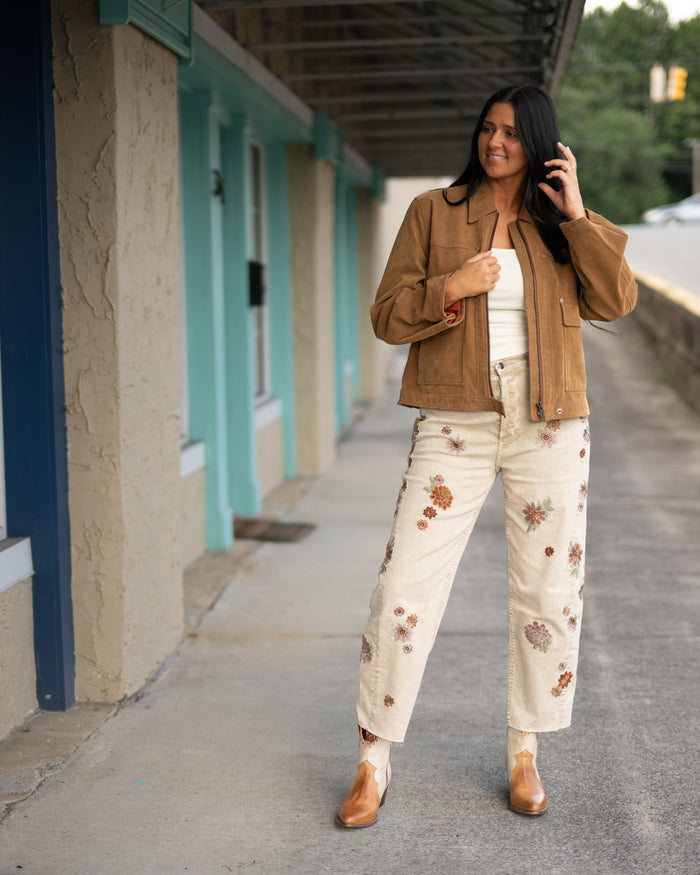Free People Blair Vegan Suede Jacket