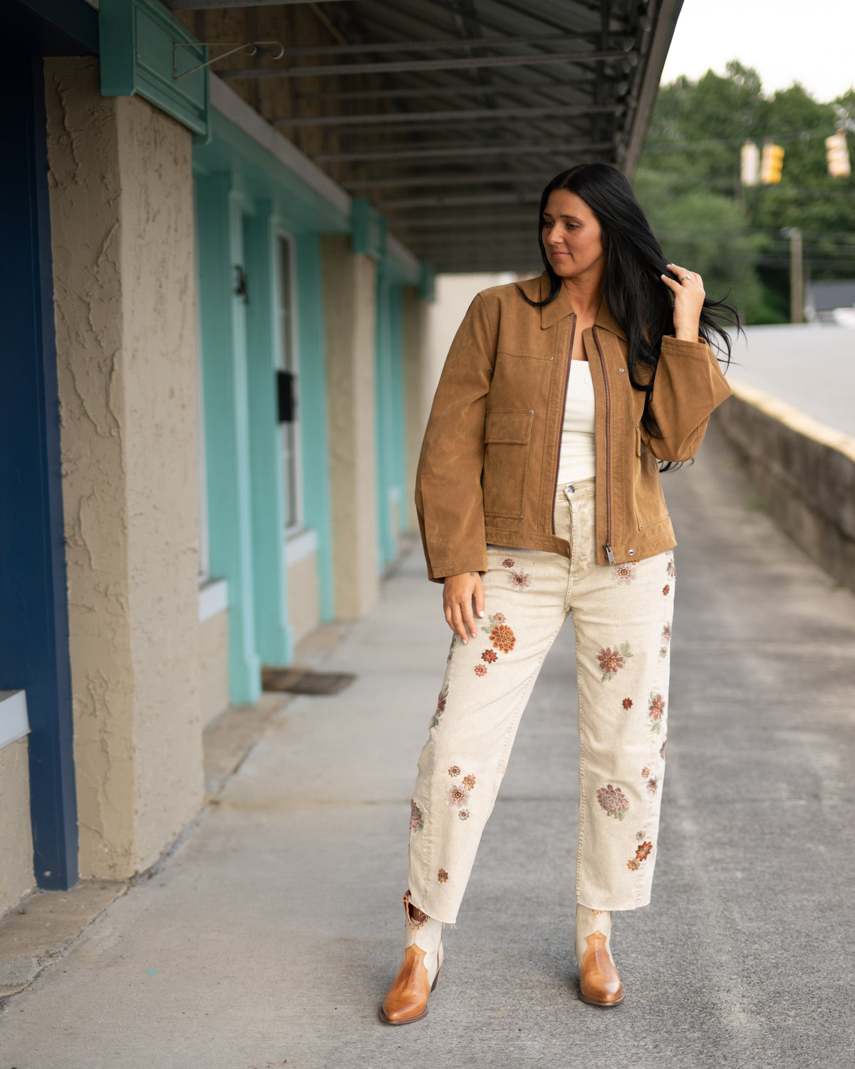 Free People Blair Vegan Suede Jacket