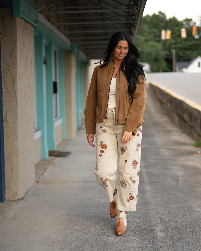Free People Blair Vegan Suede Jacket