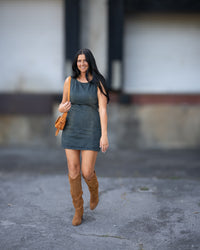 Free People Atlas Denim Mini Dress