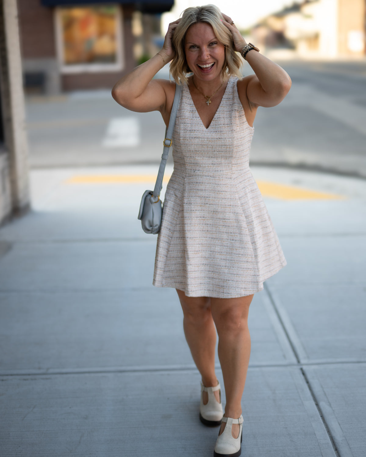 Not Clueless Tweed Dress
