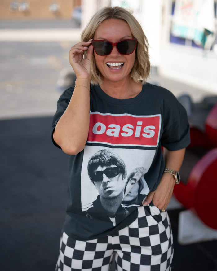 Daydreamer Licensed Oasis Liam & Noel Merch Tee