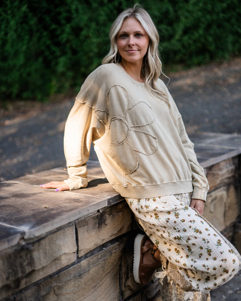 Pretty Petals Sweater